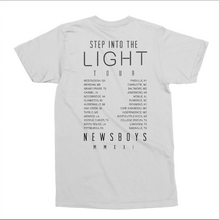 Load image into Gallery viewer, Newsboys Official tour tee- Into the light tour

